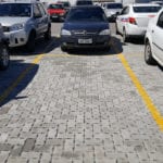 Piso BERNINI Drenante aplicato em estacionamento do Mercantil Rodrigues.