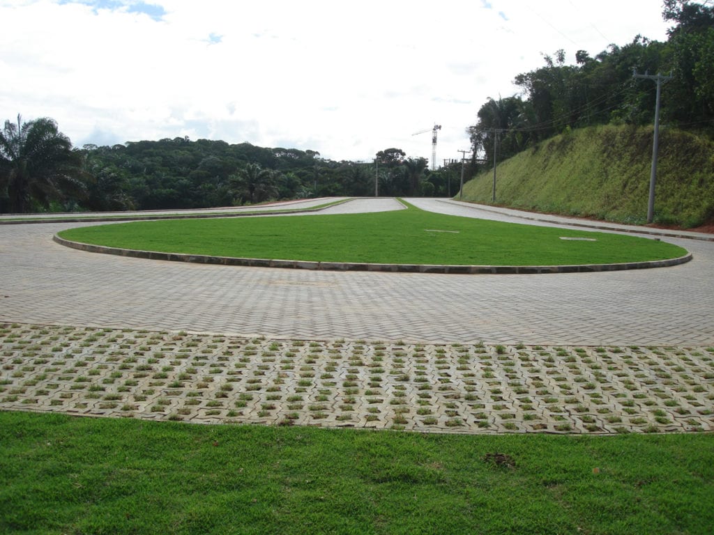 Piso UNI-STEIN Ref. UNI-VERDE foi utilizado na obra do Parque Tecnológico em Salvador, Bahia.